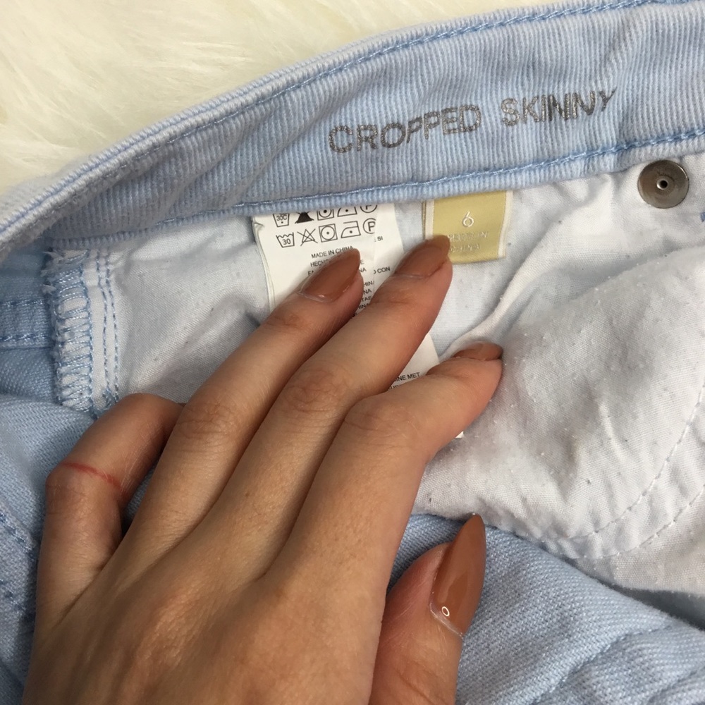 Michael Kors Izzy Cropped Skinny Jeans - Picture 5 of 6